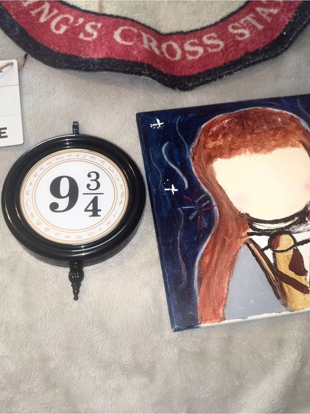 Harry Potter 12-Piece Room Decor, 2 Curtain Panels & Collectibles Lot
